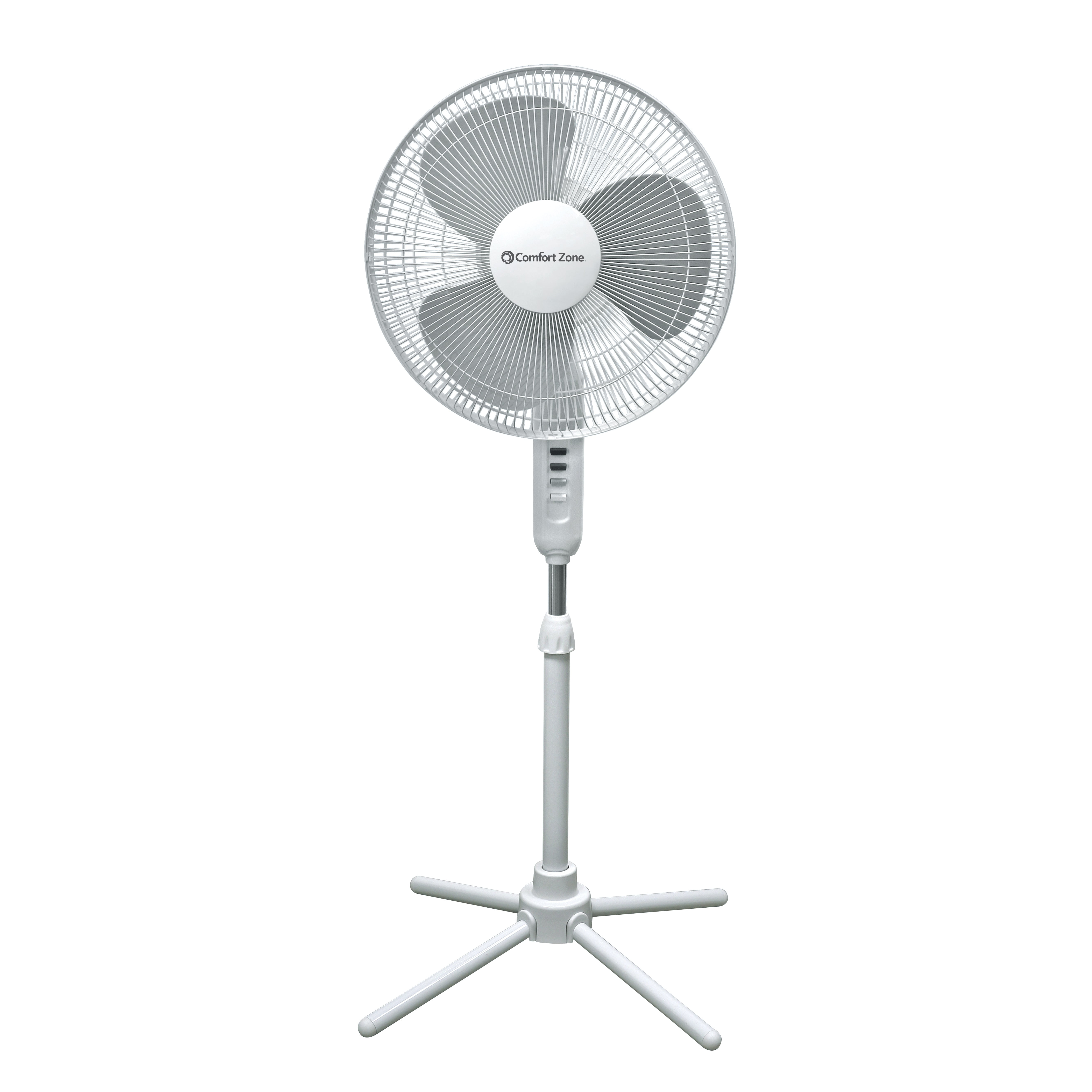 Summer Silent Quiet Pedestal Oscillating Fan 16 inch Adjustable Stand Electric 