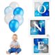 thumbnail image 1 of First Birthday Balloon ONE Boxes for Baby Boy Girl with 26 10inch Balloons Baby 1st Birthday Decoration Photoshoot Props Backdrop, 1 of 4
