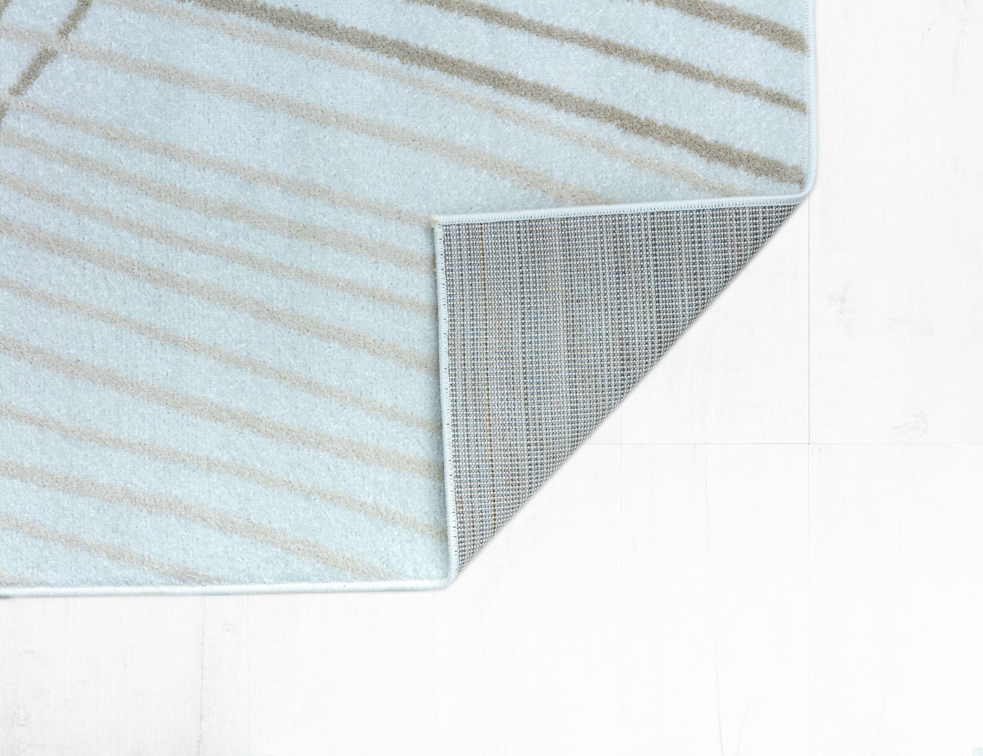 Mason Brooks Azure AZ55A Shiitake Geometric Contemporary Tan Area Rug, 8'3" X 10'0"