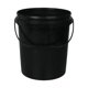 thumbnail image 4 of Cubo multiusos para almacenar pintura con asa. Cubo pintura. Contenedor almacenamiento para pintura, disolventes y recubrimientos. Uso diario. 20L Negro Sin Tapa, 4 of 8