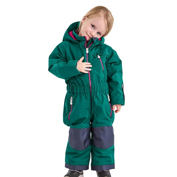 Wancir Kids Girls Boys One Pieces Snowsuits Ski Suits Jumpsuits Snowboard Outdoor Winter Waterproof Jackets
