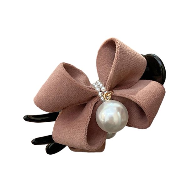 CAIROYAR Delicados accesorios para el cabello con lazo, elegantes tocados con forma de bola, tocados con clip grande para el cabello para mujer O5S9, venta al por mayor con clip de alta calidad en la