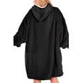 thumbnail image 3 of Sudadera Tipo Hoodie Cobija Unisex Hoodie Shendy Vendy Con Capucha Afelpada Suave Negro, 3 of 5