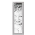 thumbnail image 2 of ArtToFrames 7" x 24" Silver Picture Frame, 7x24 inch Silver Wood Poster Frame (WOM-5388), Pack, 2 of 8