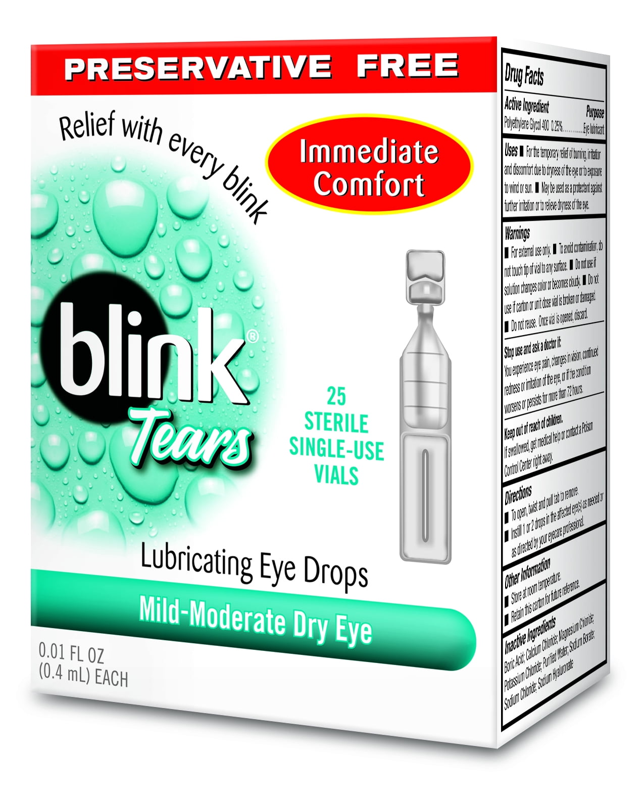 The drug Blink Intensive (eye drops): instructions, reviews The drug Blink Intensive (eye drops): instructions, reviews