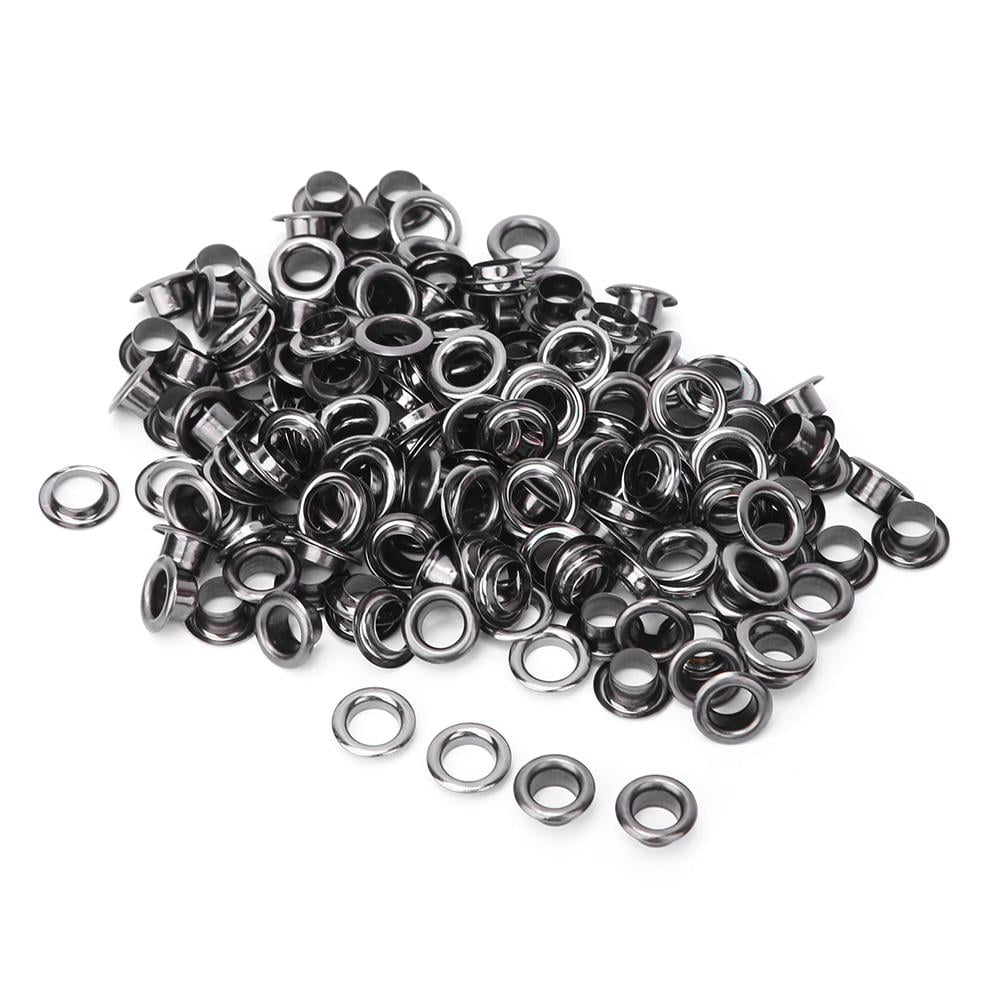 Herwey Clothing Accessories, Rivet Tool, 100PCS 6mm Brass DoubleSided