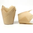 thumbnail image 1 of Minkissy 100Pcs Cupcake Holders Paper Cupcake Liners Light -resistant for Weddings, 1 of 8