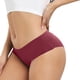 thumbnail image 1 of Gibobby Calzoncillos para mujer Tanga para mujer Ropa interior sin costuras Fitness en forma de V Cintura Tanga transpirable Ropa interior(Rojo,G), 1 of 3