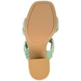 thumbnail image 6 of Journee Womens Melissa Open Square Toe Block Heel Dress Sandals, Widths Available, 6 of 10