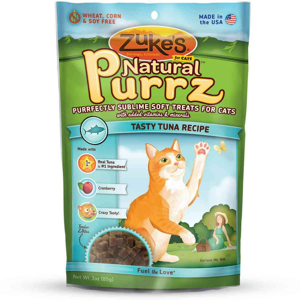 Zuke's Natural Purzz Cat Treats, 3 oz, Chicken