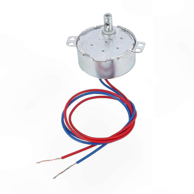 220V-240V AC Synchronous Motor, 4W 3RPM Counterclockwise, 20mm Thickness