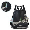 thumbnail image 5 of FORMRS Women's Travel Backpack Purse Anti-Theft Hidden Pockets Casual Shoulder Bag, Sitting on The Moon, 5 of 7