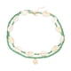 thumbnail image 1 of Collar de Concha de Mar Uxcell para Mujeres, Collar de Cuentas de Concha de Verano Hecho a Mano, Joyería Boho de Playa Ajustable para Regalo de Vacaciones (Verde, Paquete de 2), 1 of 7