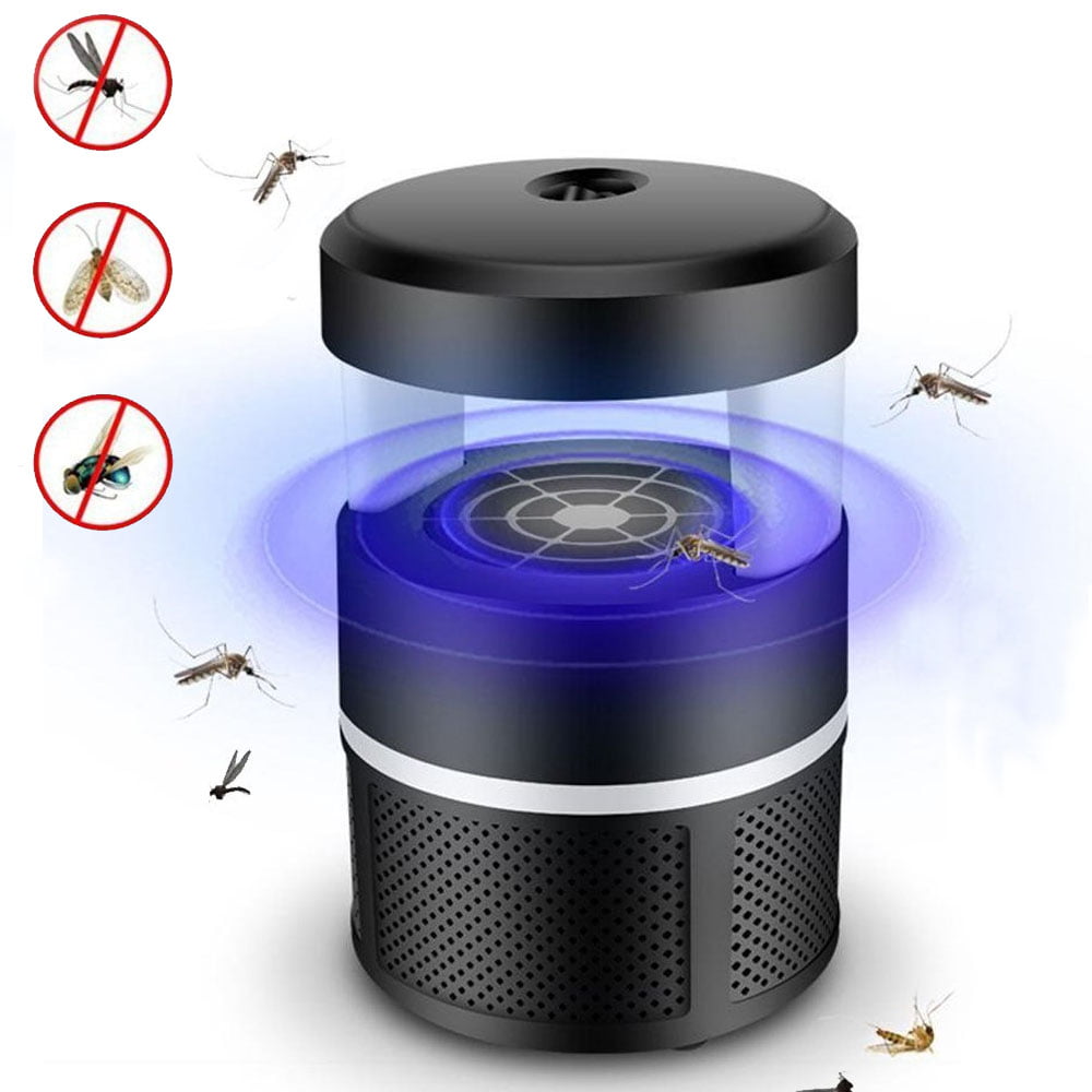5V USB Mosquito Killer Lamp Insect Fly Bug Zapper Trap Pest LED Control UV Light 