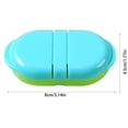 thumbnail image 3 of ¡Oferta de liquidación de Kyusrd! Nuevo dispensador portátil sellado de vitaminas, organizador de 6 compartimentos con caja de vitaminas y utensilios de cocina de plástico a prueba de humedad., 3 of 6