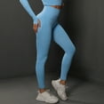 thumbnail image 3 of Leggings de Sport pour Femmes, Scrunch Butt Gym Seamless Booty Tight (L), 3 of 5