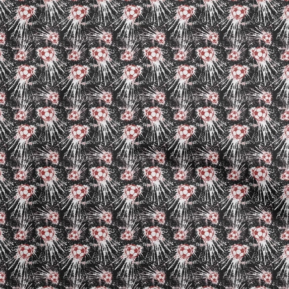 oneOone Cotton Poplin Twill Black Fabric Sports Dress Material Fabric Print Fabric By The Yard 56 Inch Wide
