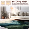 thumbnail image 2 of ODIKA 4'x6' Machine Washable Non-Slip Area Rug, Mountain with Evergreen Forest Design High Traffic Rug, Gray, 120081, 2 of 7