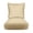 Canvas Canvas, variant on RSH Décor Indoor Outdoor Sunbrella Deep Seating Cushion Set, 25”x 25” x 5” Seat and 25” x 21” Back, Canvas Melon