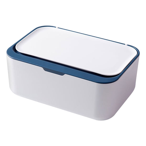 Xihbxyly Caja de Pañuelos Multifuncional, Diseño Elegante con Tapa, Sellado Antideslizante, Almacenamiento Portátil para Toallitas Húmedas y Servilletas, Ideal para Cocina o Baño, Organización Del Ho