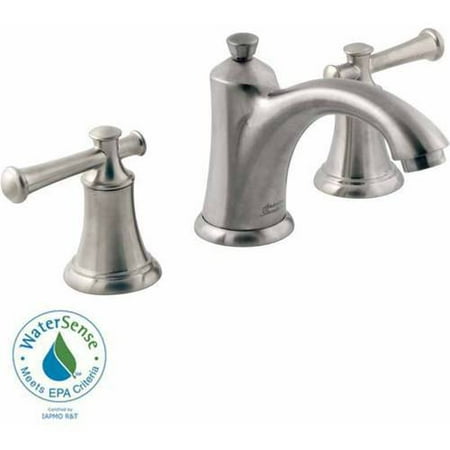 American Standard 7415.801.002 Portsmouth Widespread Lavatory Faucet with Metal Lever Handles and Metal Speed Connect Pop-Up Drain, Available in Various Colors