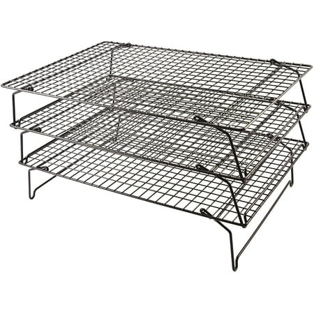 

Cooling grid cooling grid Wire rack made of stainless steel for roasting baking grilling cooling cooling healthy & durable rustproof & dishwasher-safe