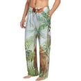 thumbnail image 6 of Sikiie Watercolor African Animals Wildlife Pajama Pants Men, PJ Bottoms, Sleep & Lounge Pants-XX-Large, 6 of 6