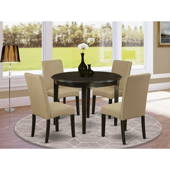 Dining Room Set Cappuccino, BODR5-CAP-03