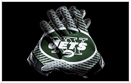 QIFEIHA New York Jets Flag 3x5 Feet Banner Flag