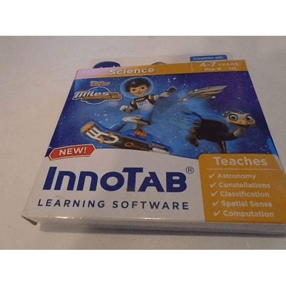 Vtech Innotab Learning Game Miles from Tomorrowland for Innotab Max, Innotab 4-7 Years