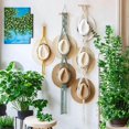 thumbnail image 2 of New Bohemian Braided Tapestry Hat Storage Lanyard Handmade Wall-mounted Hat Display Stand Decoration, 2 of 4