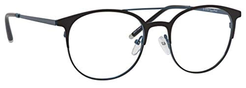Ernest Hemingway Blue Light Filter A/R Lenses Reading Glasses Satin Black/Navy 52mm H4810
