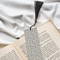 thumbnail image 6 of Kdxio White Popcorn Print Metal Tassel Bookmarks,Perfect Gift for Art Lovers and Bookworms Metal Bookmarks for Women, 6 of 8