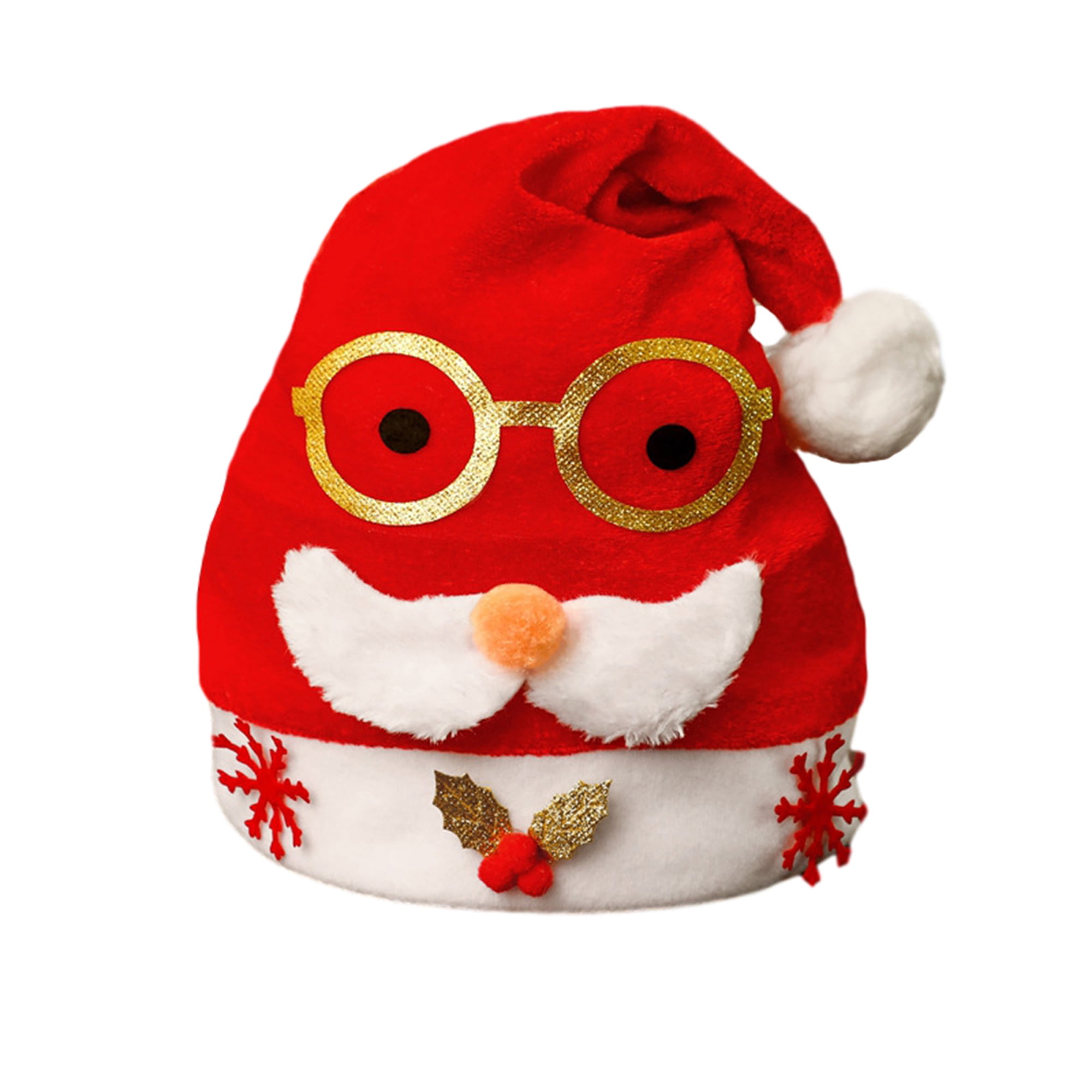 Random Colour Sent Adult Christmas Xmas Chef Hat Santas Helper Novelty Santa Hat