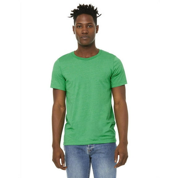 The Unisex Sueded T-Shirt - HEATHER KELLY - XS