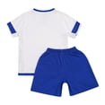 thumbnail image 4 of YONGHS Kids Boys Soccer Jersey with Shorts Set Football Basketball Sports Team Training Uniform White 7-8, 4 of 7