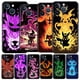 thumbnail image 2 of Funda para Apple iPhone 14, 11, 13, 7, 12 Pro, 7, XR, XS, Max, 8 Plus, 6, 14Pro, 13Mini, negra, suave, Pokémon, Pikachu, Cool Fivean unisex, 2 of 2