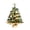 B, variant on DIY Tabletop Mini Christmas Tree Kit Pre-Decorated Artificial Small Tree with Ornaments Star Topper Desktop Xmas Centerpiece for Home Office Classroom Holiday Party Gift for Teens Adults