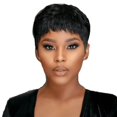 thumbnail image 4 of Peluca estilo europeo y americano moda cabello corto mujeres estilo africano cabello corto negro, 4 of 4