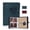 Blue, variant on RECUTMS 4x6 Photo Album 200 Pockets Scrapbook Album with Writing Space | 30 Writing Pages Expandable 6-Ring Binder Premium Leather Cover Gift Ready (Brown)