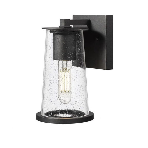Z-Lite 5004S Bar Harbor 9" Tall Marine Grade Outdoor Wall Sconce - Black