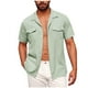 thumbnail image 2 of pstuiky camisetas de hombre, Blusas y camisas de cuello redondo con estampado informal de manga corta y cuello redondo para hombre camisas casuales para hombre m, 2 of 6