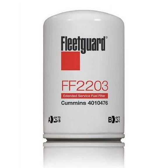 FF2203 Fleetguard Fuel Filter (Pack of 2)