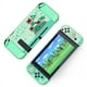 thumbnail image 1 of Funda para Nintendo Switch, Funda Protectora Dura Antiarañazos y Absorción de Golpes 4 Tapas para Pulgar para Consola Switch - Verde, 1 of 5