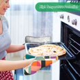thumbnail image 2 of Yayeee Pot Holders Kitchen Heat Resistant with Pocket 7"x9.8" Cotton Oven Cooking Hot Pads, Beige Abstract, 2 of 7