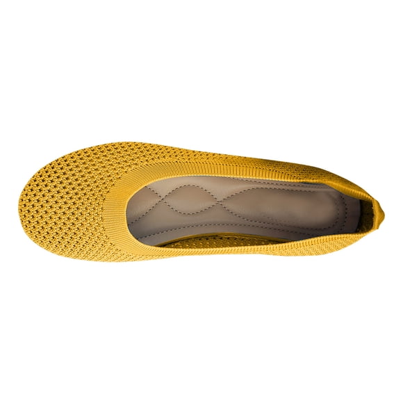 Flats for Women Round Toe Flat Shoes Dressy Ballet Flats Comfortable Non Slip Dress Shoes Ballerina Flats for Work