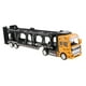 thumbnail image 5 of Juguete Modelo de Camión de Transporte de Aleación 1/50 con Función de Retroceso, para Y Niñas, Coleccionable Camión transportador naranja Yotijar Transportador de coche de tracción, 5 of 9