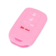 thumbnail image 1 of Coche Llave Llavero Funda 5 Botones Remota Llave Llavero Protector Silicona Rosa, 1 of 1