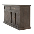 thumbnail image 4 of NovaSolo Halifax Mindi Mahogany Wood Classic Buffet - Black, 4 of 7