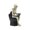 B, variant on sruoe Halloween Skeleton On Toilet Resin Figurine, Gothic Desktop Statue, Halloween Tabletop Ornament, Halloween Decor for Shelf Bathroom Mantel